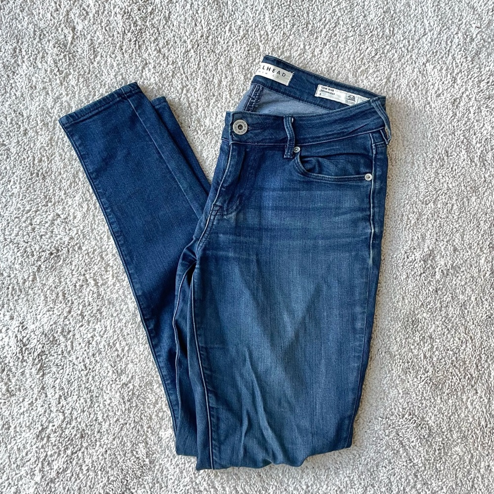 Bullhead Low-rise Skinny Jeans - Size 3